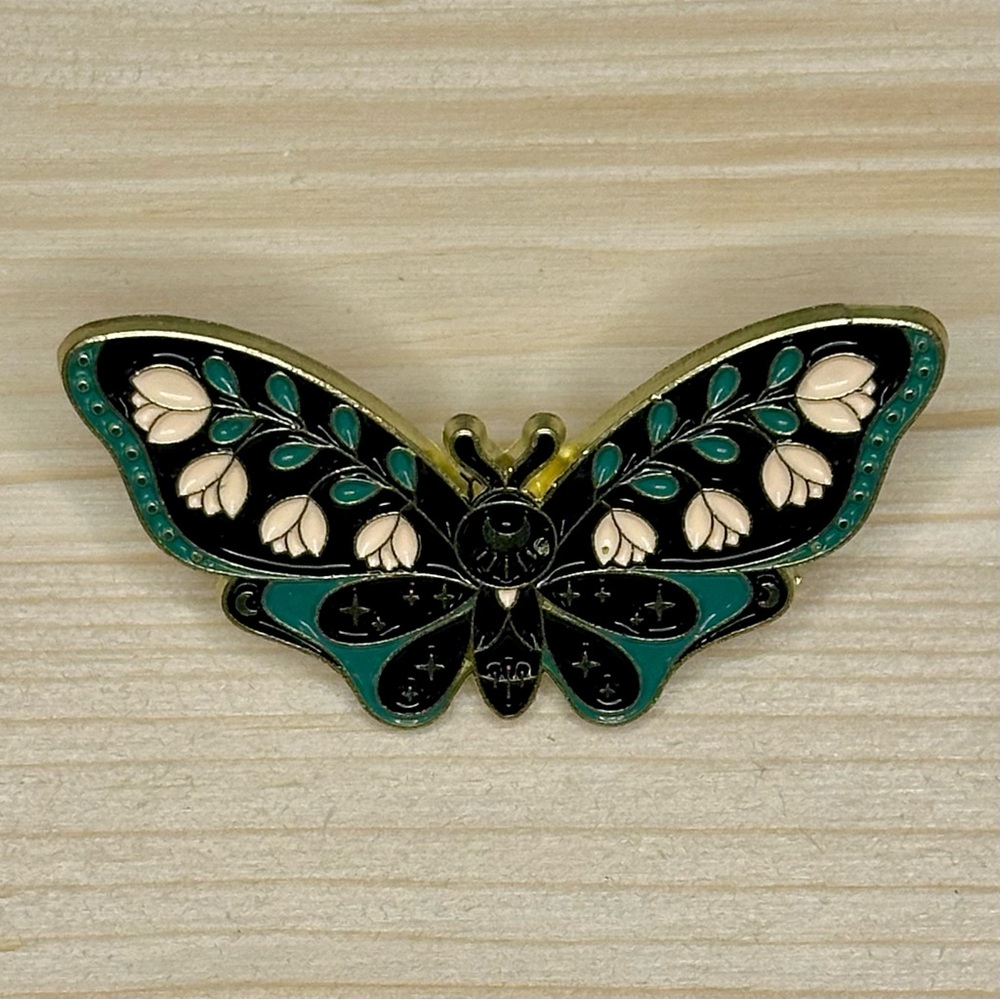 Butterfly Enamel Brooch